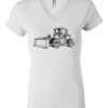 Women's Short Sleeve V-Neck T-Shirt Thumbnail