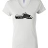 Women's Short Sleeve V-Neck T-Shirt Thumbnail