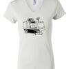 Women's Short Sleeve V-Neck T-Shirt Thumbnail