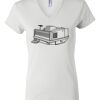 Women's Short Sleeve V-Neck T-Shirt Thumbnail