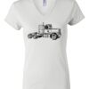 Women's Short Sleeve V-Neck T-Shirt Thumbnail