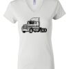 Women's Short Sleeve V-Neck T-Shirt Thumbnail