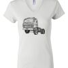 Women's Short Sleeve V-Neck T-Shirt Thumbnail