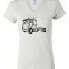 Women's Short Sleeve V-Neck T-Shirt Thumbnail