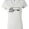 Women's Short Sleeve V-Neck T-Shirt Thumbnail