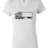 Women's Short Sleeve V-Neck T-Shirt Thumbnail