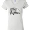 Women's Short Sleeve V-Neck T-Shirt Thumbnail