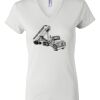 Women's Short Sleeve V-Neck T-Shirt Thumbnail