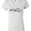 Women's Short Sleeve V-Neck T-Shirt Thumbnail