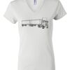 Women's Short Sleeve V-Neck T-Shirt Thumbnail