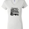 Women's Short Sleeve V-Neck T-Shirt Thumbnail