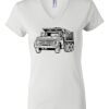 Women's Short Sleeve V-Neck T-Shirt Thumbnail