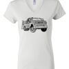 Women's Short Sleeve V-Neck T-Shirt Thumbnail