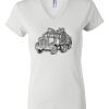 Women's Short Sleeve V-Neck T-Shirt Thumbnail