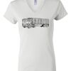 Women's Short Sleeve V-Neck T-Shirt Thumbnail