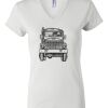 Women's Short Sleeve V-Neck T-Shirt Thumbnail