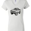 Women's Short Sleeve V-Neck T-Shirt Thumbnail