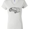 Women's Short Sleeve V-Neck T-Shirt Thumbnail