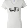 Women's Short Sleeve V-Neck T-Shirt Thumbnail