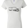 Women's Short Sleeve V-Neck T-Shirt Thumbnail