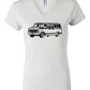 Women's Short Sleeve V-Neck T-Shirt Thumbnail