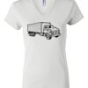 Women's Short Sleeve V-Neck T-Shirt Thumbnail