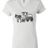 Women's Short Sleeve V-Neck T-Shirt Thumbnail