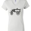 Women's Short Sleeve V-Neck T-Shirt Thumbnail