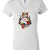 Women's Short Sleeve V-Neck T-Shirt Thumbnail