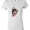 Women's Short Sleeve V-Neck T-Shirt Thumbnail