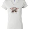 Women's Short Sleeve V-Neck T-Shirt Thumbnail