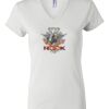 Women's Short Sleeve V-Neck T-Shirt Thumbnail