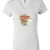 Women's Short Sleeve V-Neck T-Shirt Thumbnail