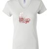 Women's Short Sleeve V-Neck T-Shirt Thumbnail