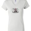 Women's Short Sleeve V-Neck T-Shirt Thumbnail