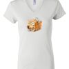 Women's Short Sleeve V-Neck T-Shirt Thumbnail