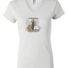 Women's Short Sleeve V-Neck T-Shirt Thumbnail