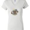 Women's Short Sleeve V-Neck T-Shirt Thumbnail