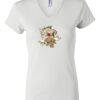 Women's Short Sleeve V-Neck T-Shirt Thumbnail