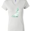 Women's Short Sleeve V-Neck T-Shirt Thumbnail