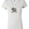 Women's Short Sleeve V-Neck T-Shirt Thumbnail