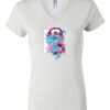 Women's Short Sleeve V-Neck T-Shirt Thumbnail