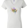 Women's Short Sleeve V-Neck T-Shirt Thumbnail