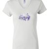 Women's Short Sleeve V-Neck T-Shirt Thumbnail