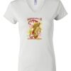 Women's Short Sleeve V-Neck T-Shirt Thumbnail