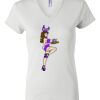 Women's Short Sleeve V-Neck T-Shirt Thumbnail