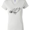 Women's Short Sleeve V-Neck T-Shirt Thumbnail