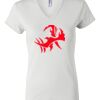 Women's Short Sleeve V-Neck T-Shirt Thumbnail