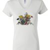 Women's Short Sleeve V-Neck T-Shirt Thumbnail