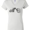 Women's Short Sleeve V-Neck T-Shirt Thumbnail